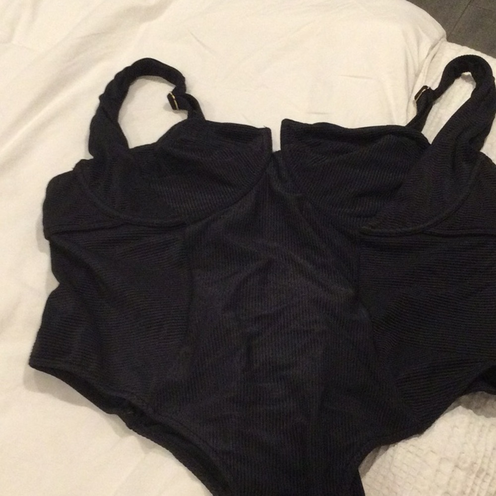 Swimsuits For All Black One Piece Swimsuit